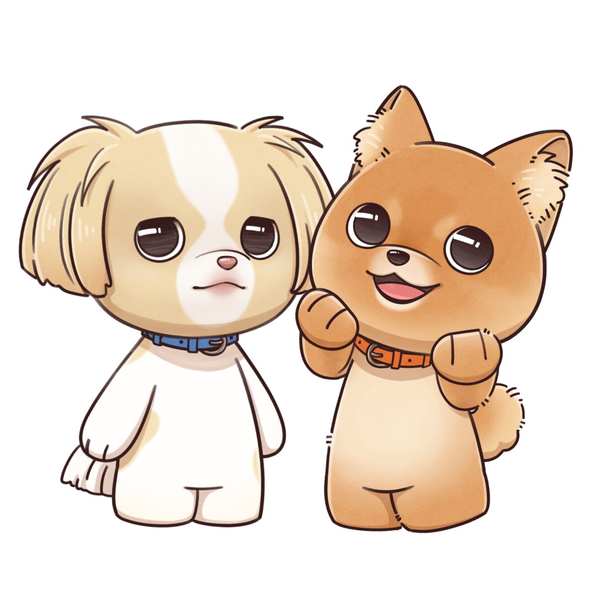 デフォルメ動物キャラクター制作します ペットの似顔絵、SNSアイコン、オリジナルキャラクターなど！ イメージ6