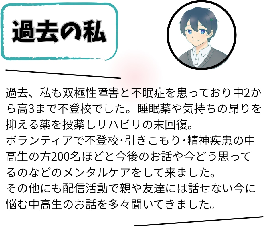 子供が心を閉ざした時、親がするべきこと教えます うつ･引きこもり･不登校･精神疾患の子供への接し方アドバイス イメージ2