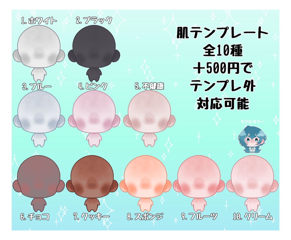 ぷちっと可愛いSDかきます 量産！即納！ぷちっとSDイラスト イメージ2