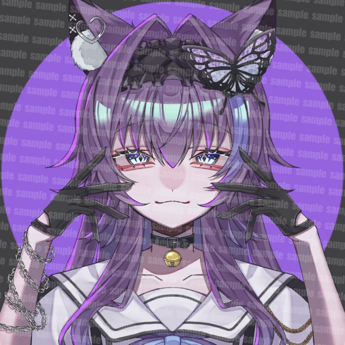 あなたのキャラのアイコンイラストを描きます 描き込み量のある塗りと立体的な赤み涙袋が特徴です イメージ3