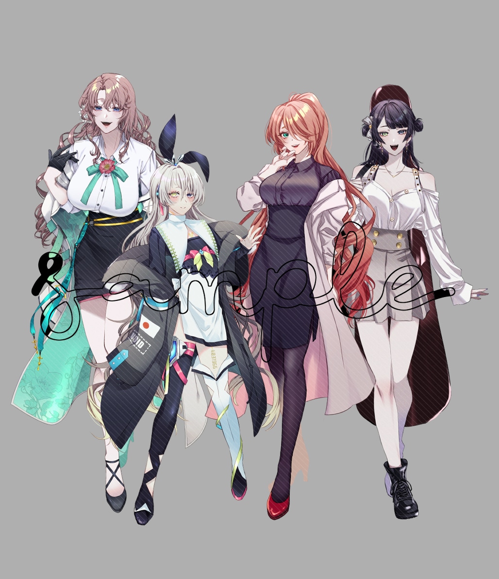 立ち絵、アイコン等のイラストを制作いたします TRPGや他ゲームでの大切な自機、あるいは動画のお供等に イメージ4