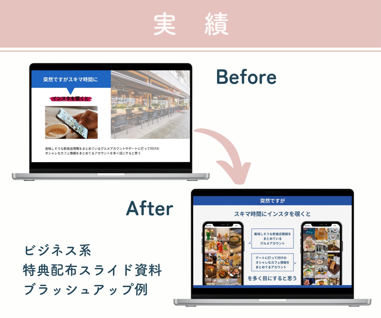 パッと見て伝わるスライド資料を作成します 大量ページにも対応可！丁寧・スピーディーに作成します イメージ6