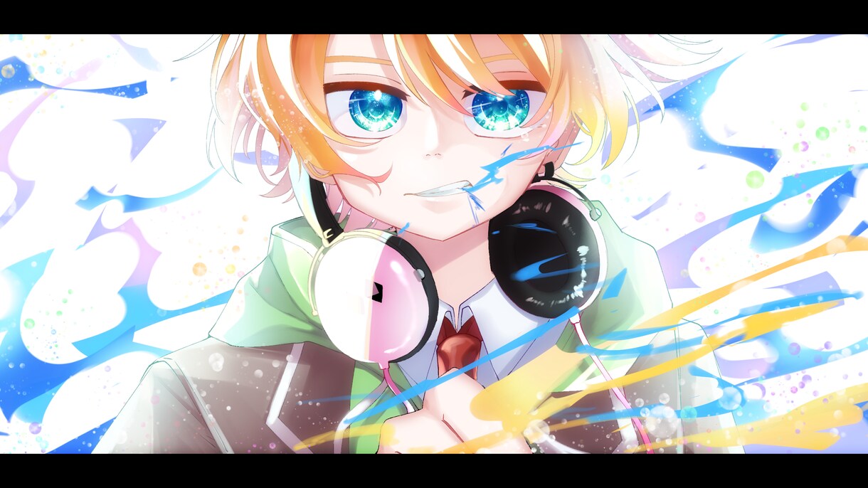 動画などに使える1枚イラストを描きます ポップでかわいいイラストが得意です！ イメージ1
