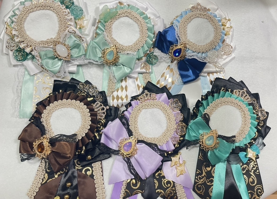 推し活用のロゼットを制作します 様々なキャラクターのイメージに合ったロゼットを制作します！ イメージ6