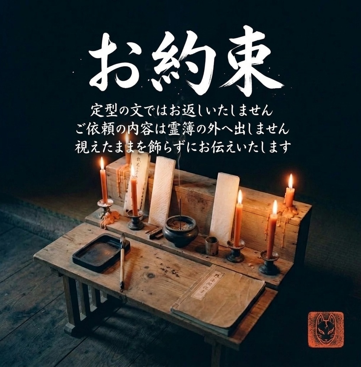 守護霊鑑定｜護る存在の声と進む道をお伝えします 悩みを問わず、守護霊が今伝えたい言葉を文でお届けします イメージ5