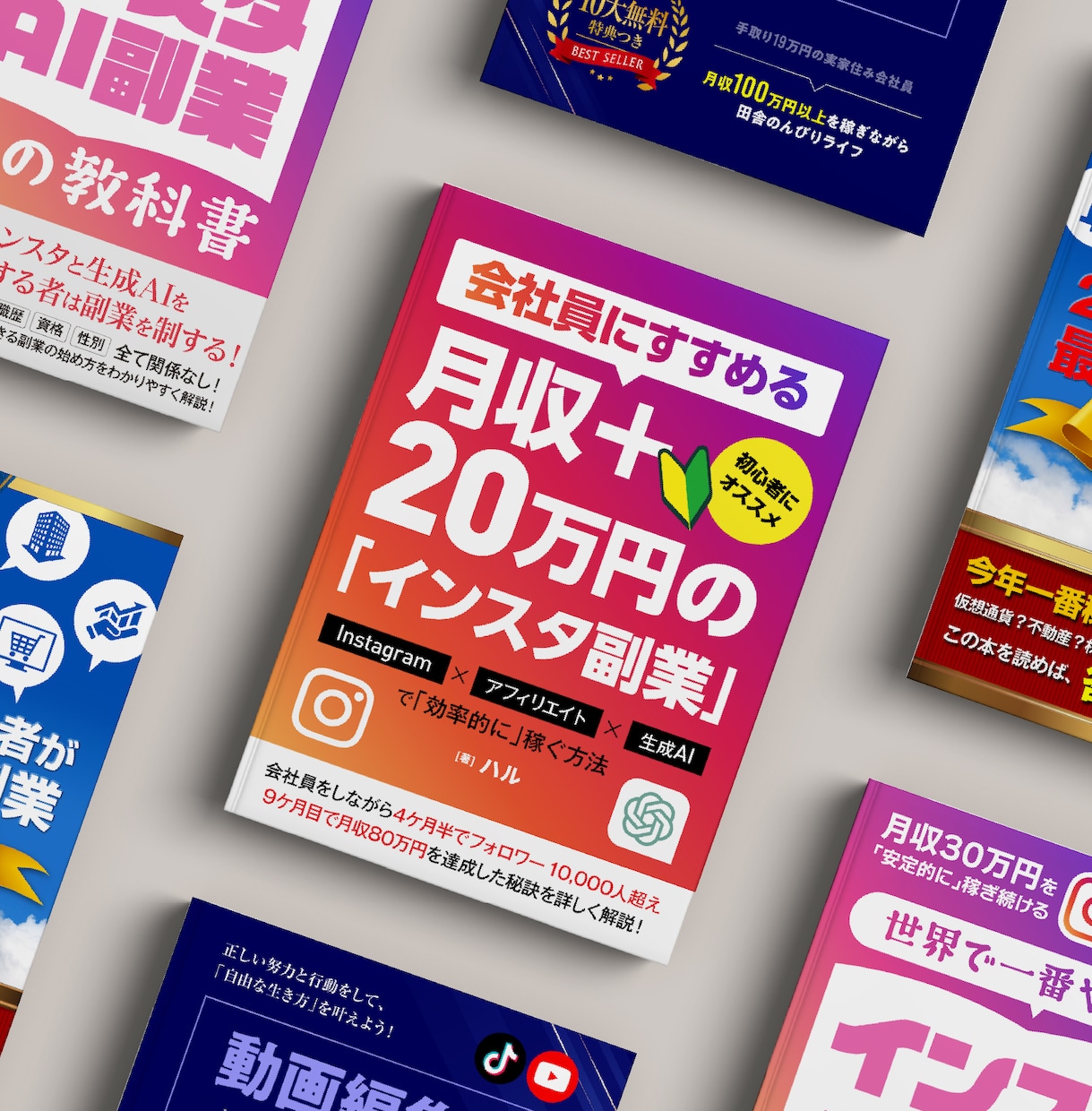 Kindleの表紙をデザインします オプションでペーパーブックの制作やA＋の制作も可能です。 イメージ3