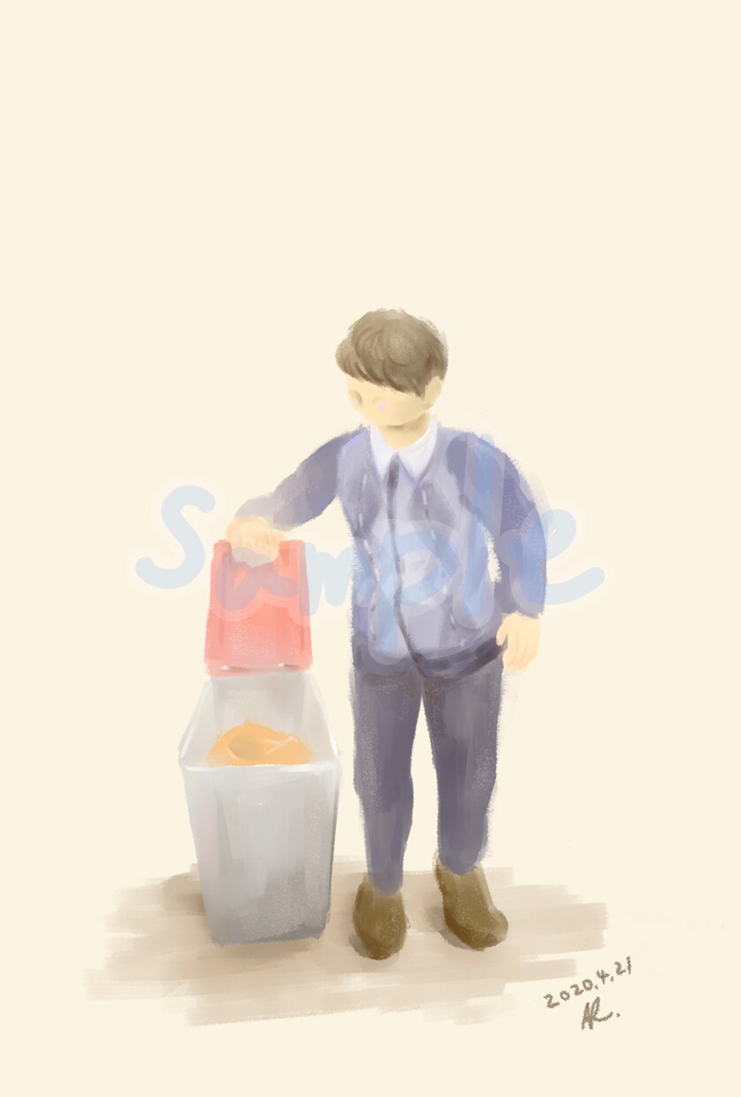 ほっこりゆるい絵本のようなイラスト・挿絵を描きます 現役美大生が心温まるイラストを制作します。推しへのプレにも。 イメージ2