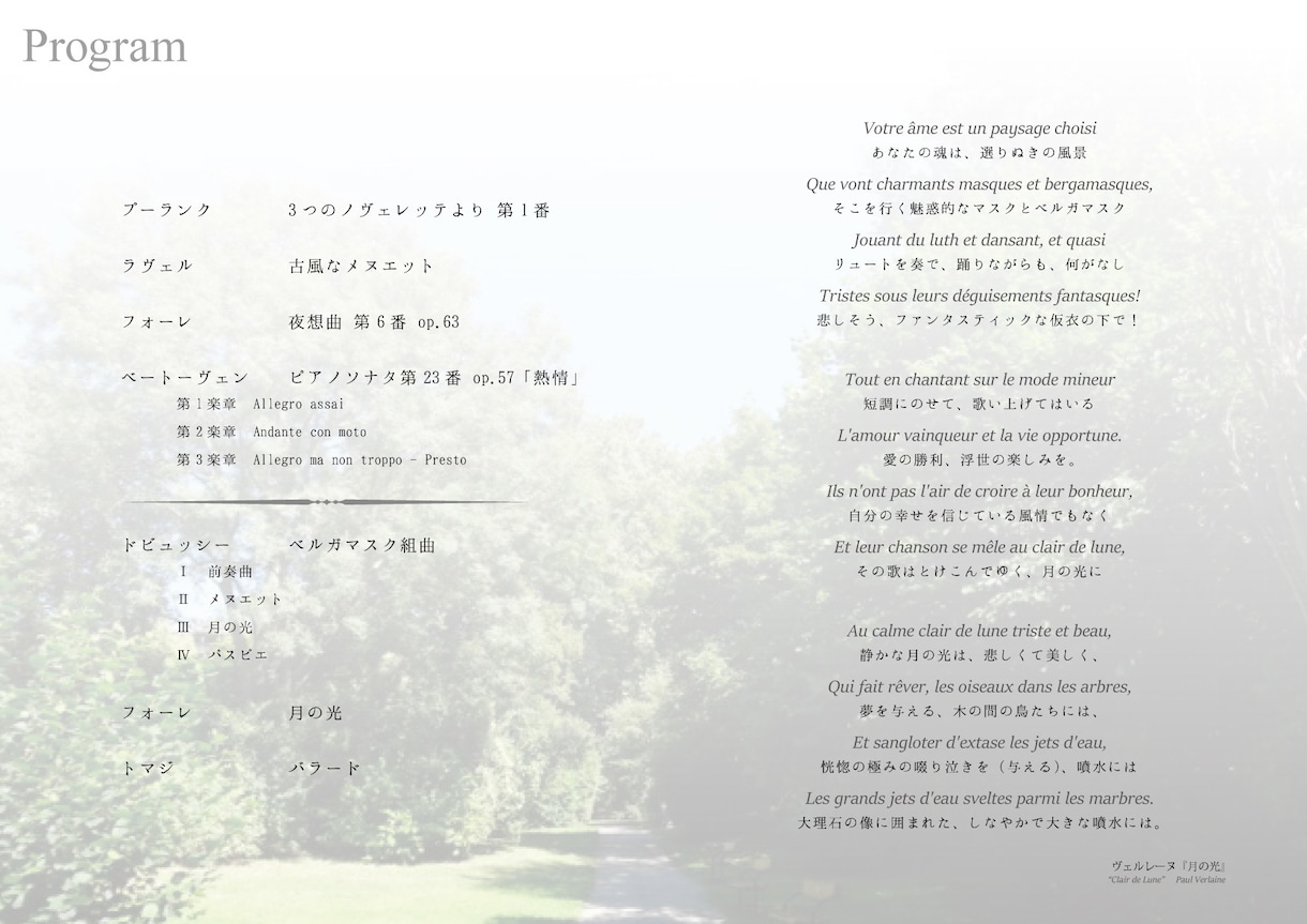 コンサート・ライブ販促セット制作いたします フライヤー・チケット・当日パンフのセット制作です！ イメージ4