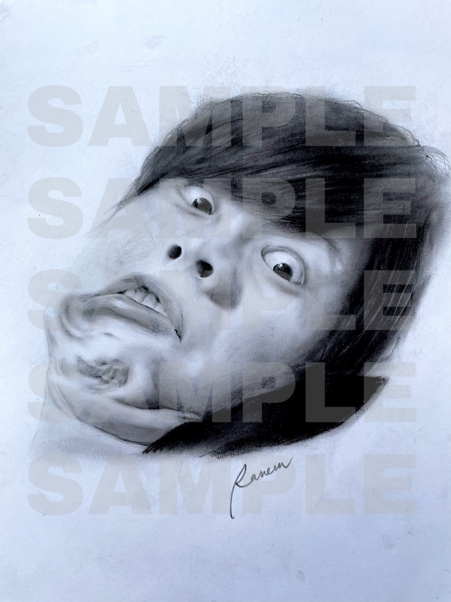 似顔絵を鉛筆･デッサン･木炭画で描きます 高クオリティで価格は低い一枚を！ イメージ2