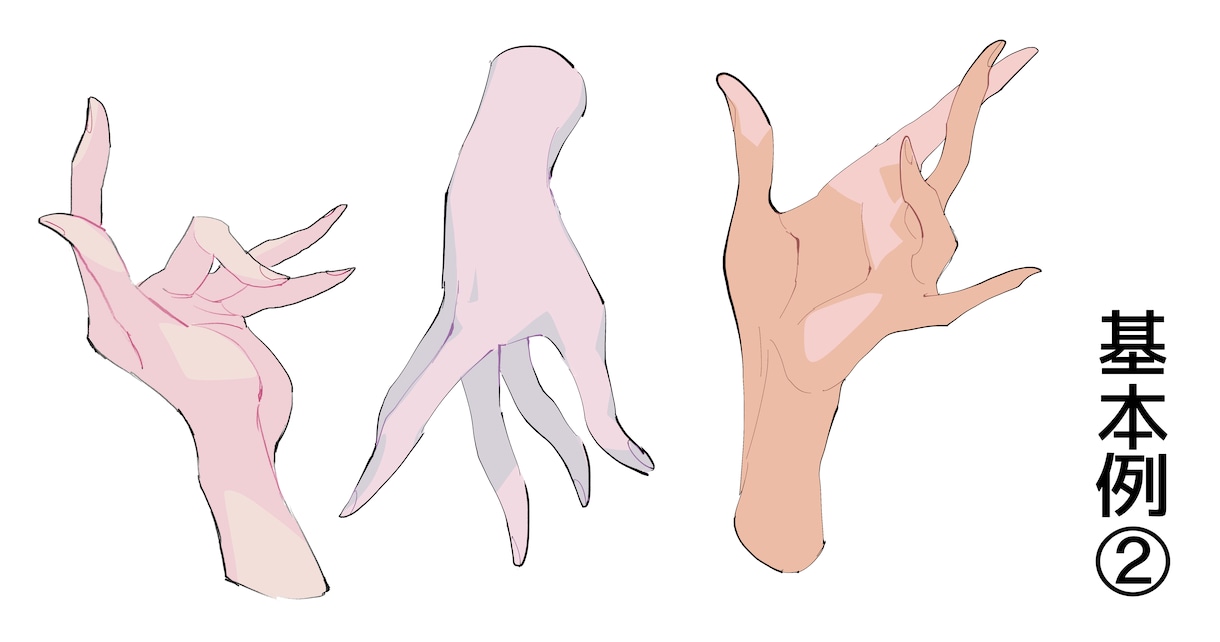 美しくわかりやすく。手のイラストカットお描きします 書類を豊かに。手を使ったハウツー、ポイント指示などに。 イメージ3