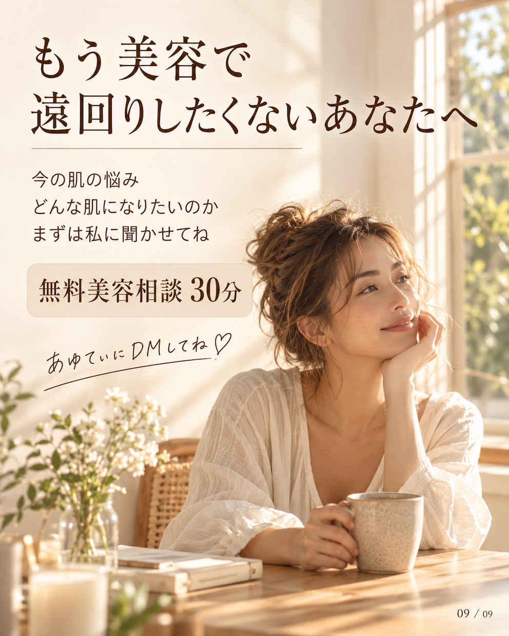 あなたに必要なスキンケアを一緒に見つけます もうスキンケア選びで迷わない 30日間の個別サポート イメージ7