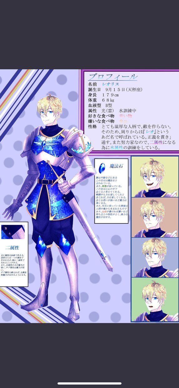 男性キャラクター描きます 色々なジャンルに対応しますので気軽にご相談下さい！ イメージ2