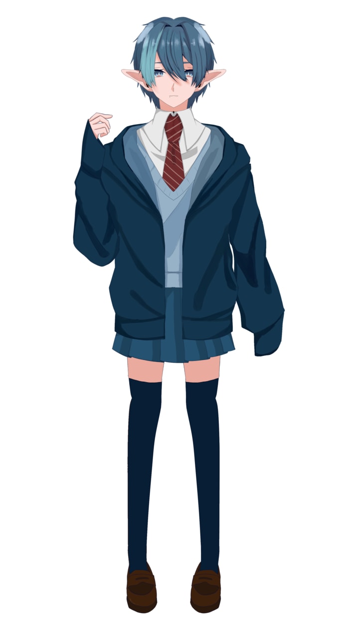 VTuberさんのキャラデザします VTuberさんのキャラデザインをします新衣装も可です イメージ1