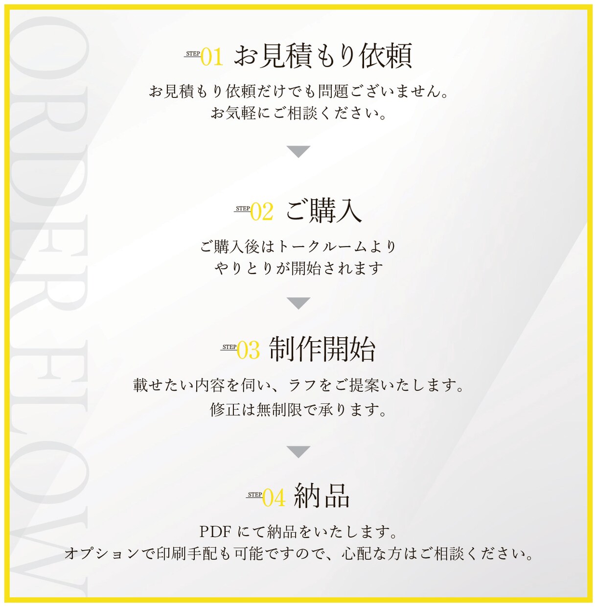 店舗経営者の方へ|上品なパンフレット作ります 上品な表現で来客につながる|美容室・サロン制作多数 イメージ3