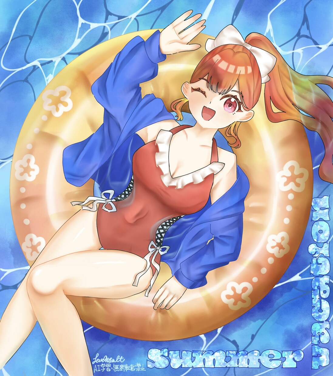 ポップで可愛い1枚絵イラスト描きます 背景も込みでポップで愛くるしいイラスト描きます！ イメージ2