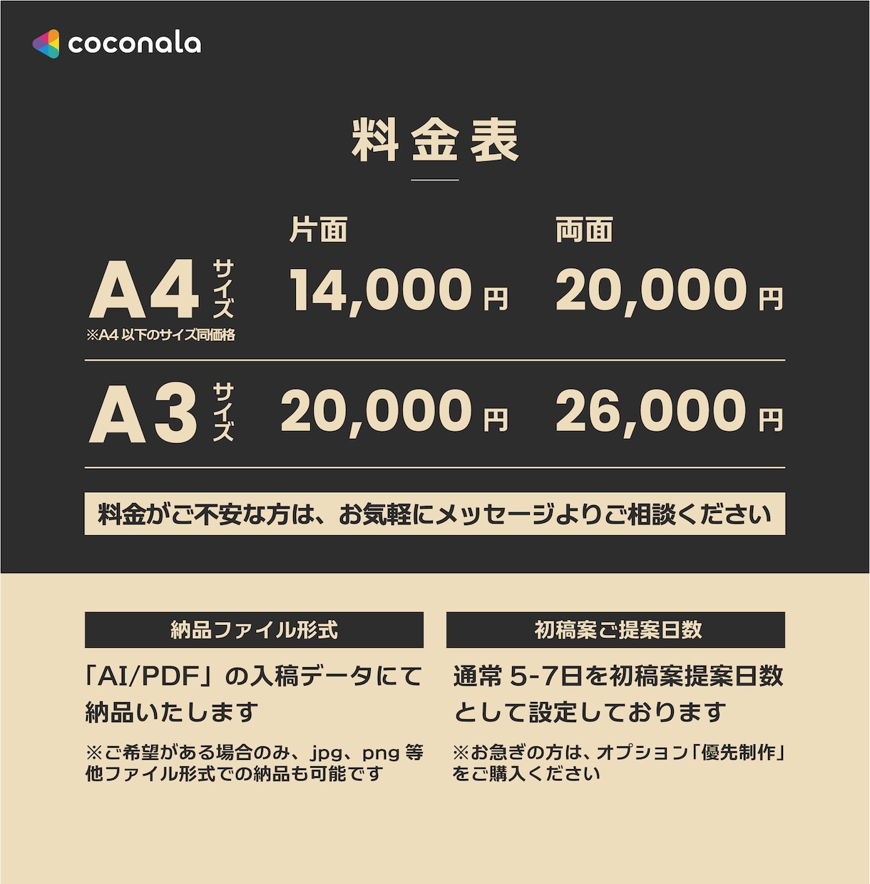 集客・売上UPに繋がるチラシを制作します 修正回数無制限｜大企業案件多数｜高品質チラシを2案作成 イメージ2