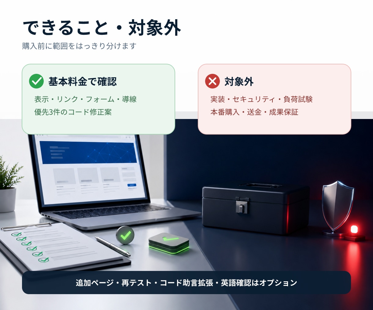 Webサイトを複数スマホ実機で検証します 複数のiPhone・Android実機で丁寧に検証 イメージ6