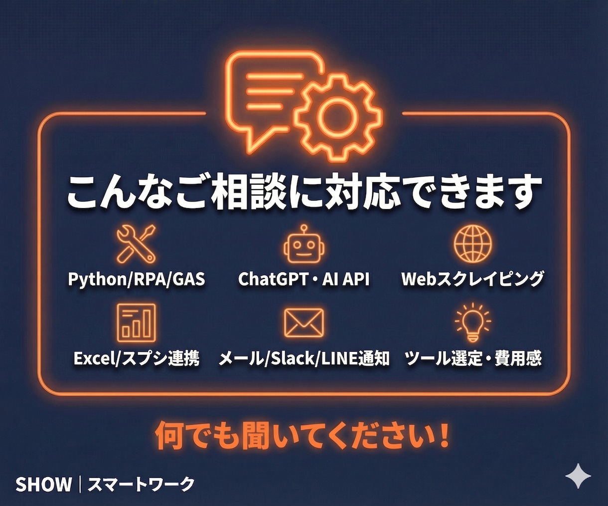 AI×Python業務自動化のご相談にのります ChatGPT・スクレイピング・RPA、何でも相談OK イメージ6