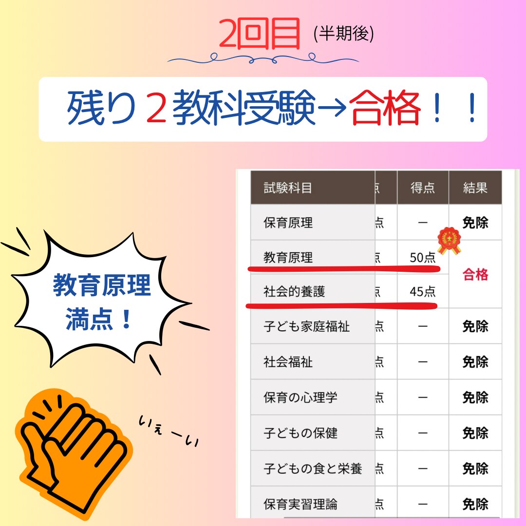 一発合格した保育士試験のゴロ合わせシートあります 簡単に覚えられる自作の語呂合わせ暗記シートです、9教科あり イメージ3