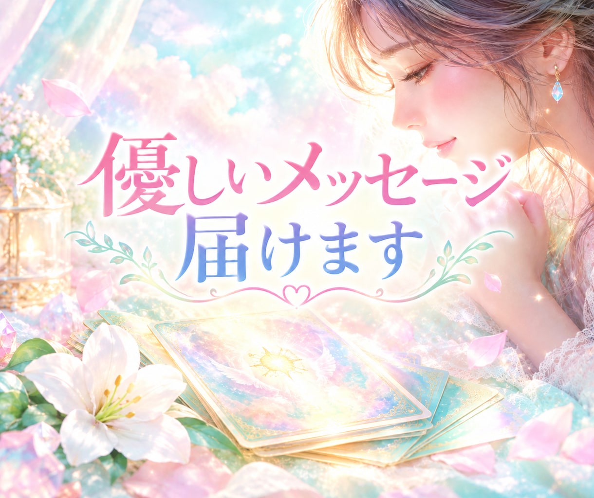 心が苦しいあなたへꕤオラクルメッセージお届けします 辛いことが起きすぎてメンタル限界のあなたに高次からのエールを イメージ1