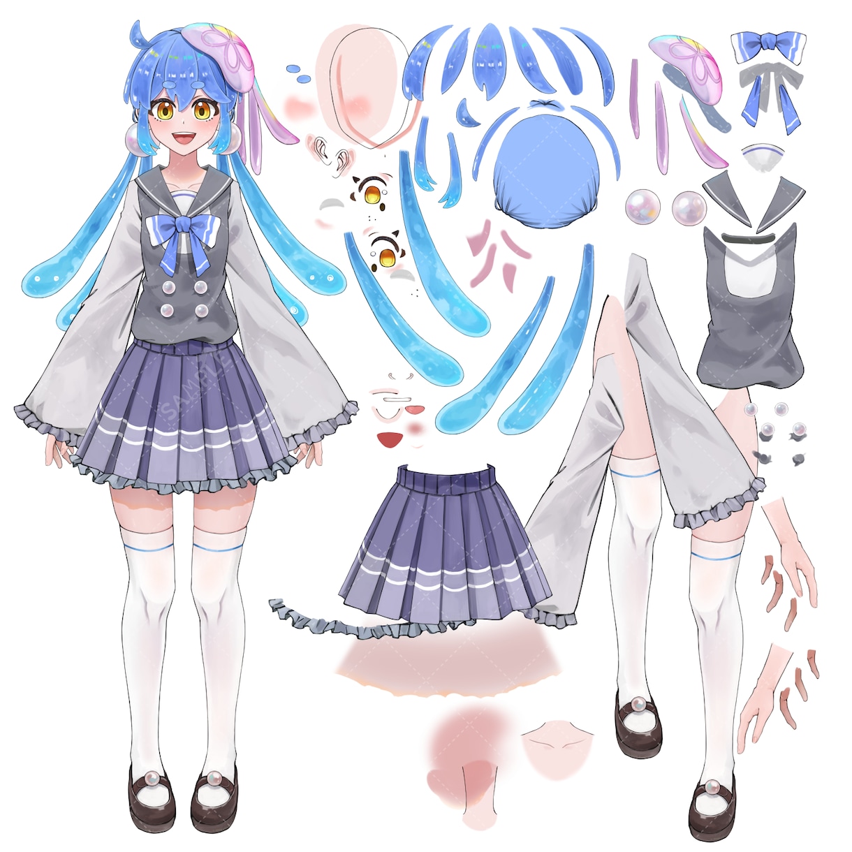 Live2D用イラストを制作いたします あなたのママにならせてください！ イメージ3