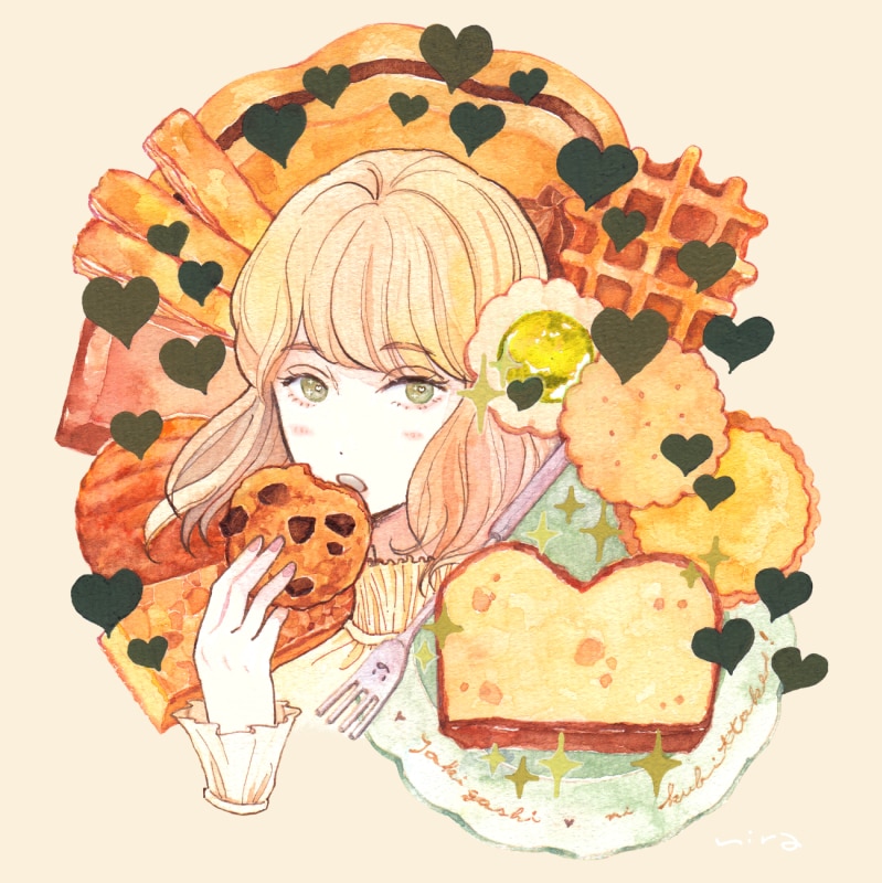 大人かわいい♡水彩タッチのイラストお描きします アイコンイラストやグッズ、プレゼントに イメージ1