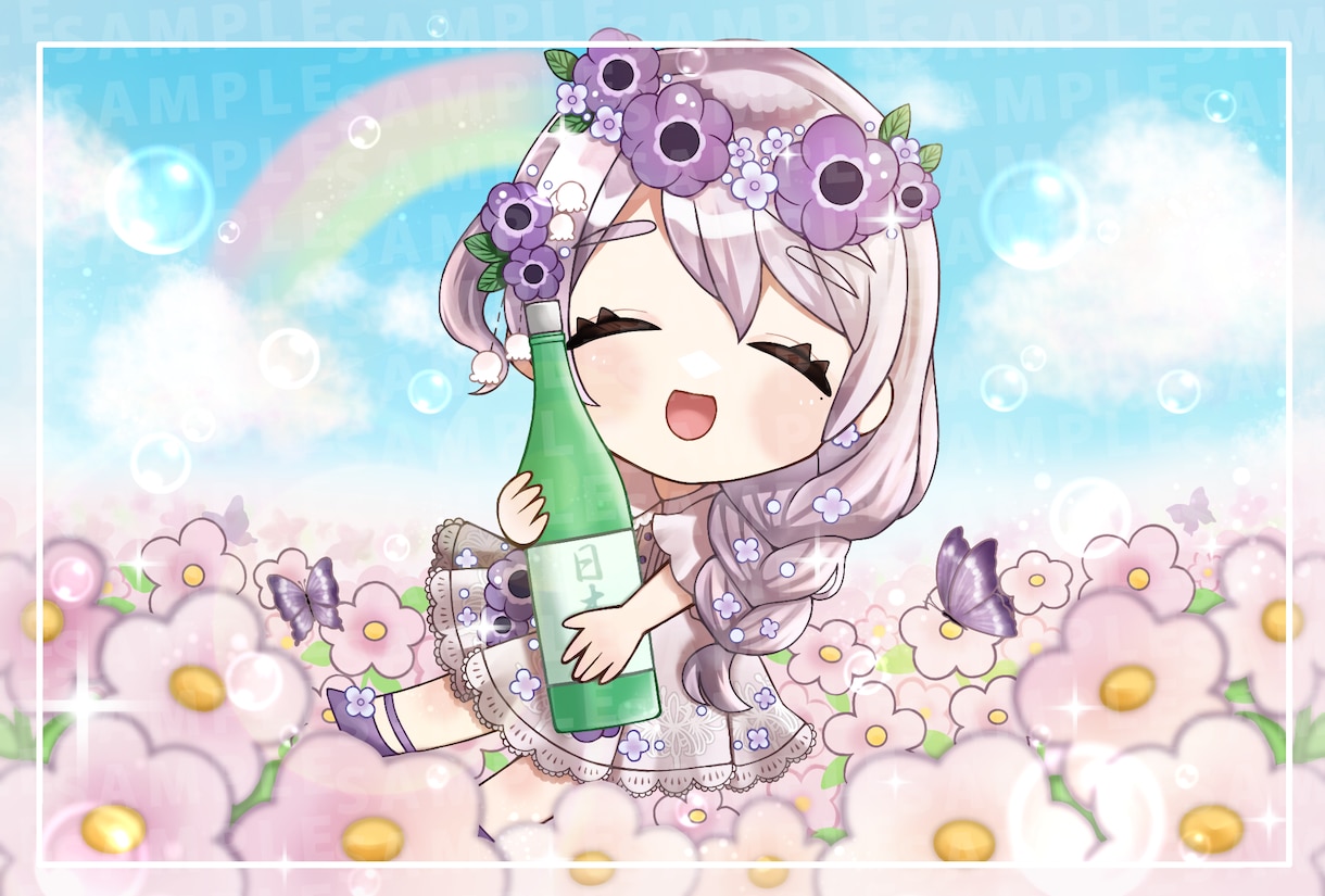 一枚絵、サムネイル、ヘッダーアイコンリング描きます 商用利用OK！ゲーム、配信、SNSなど、特典・グッズにも イメージ8