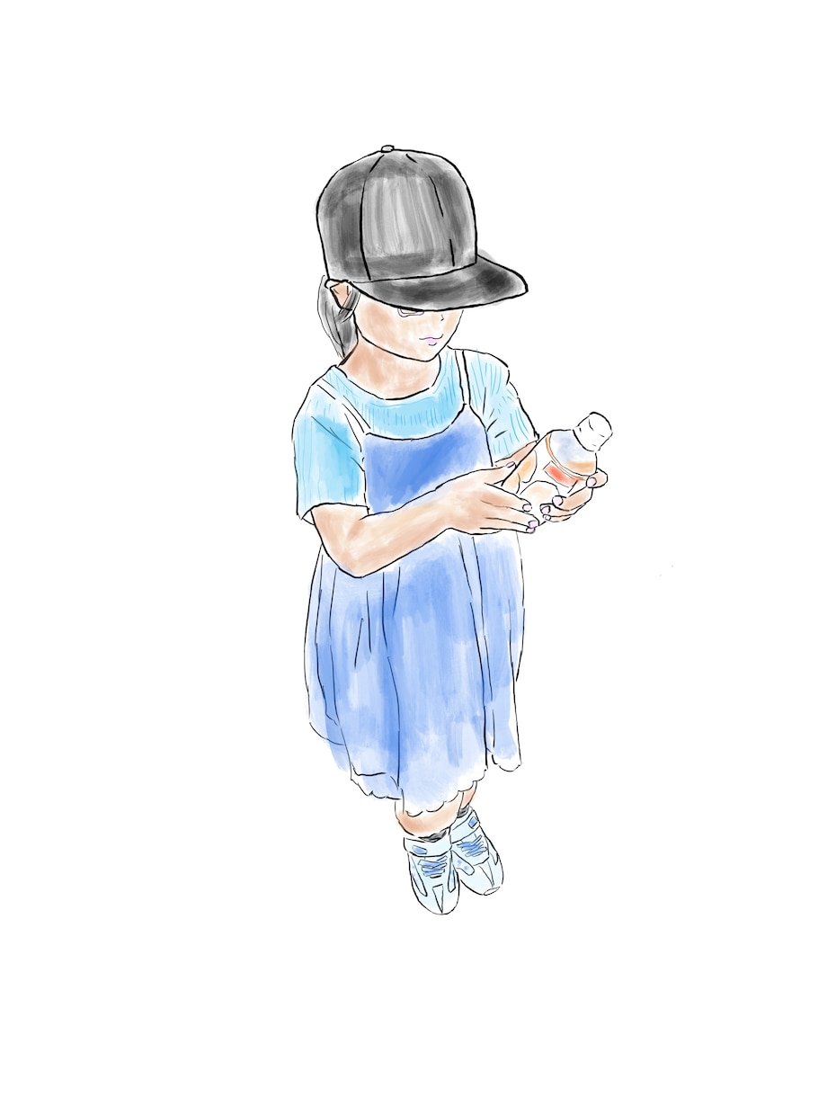 お写真からやさしい水彩風の似顔絵を描きます 家族・子ども・記念日の大切な一枚を、温かなイラストに イメージ4