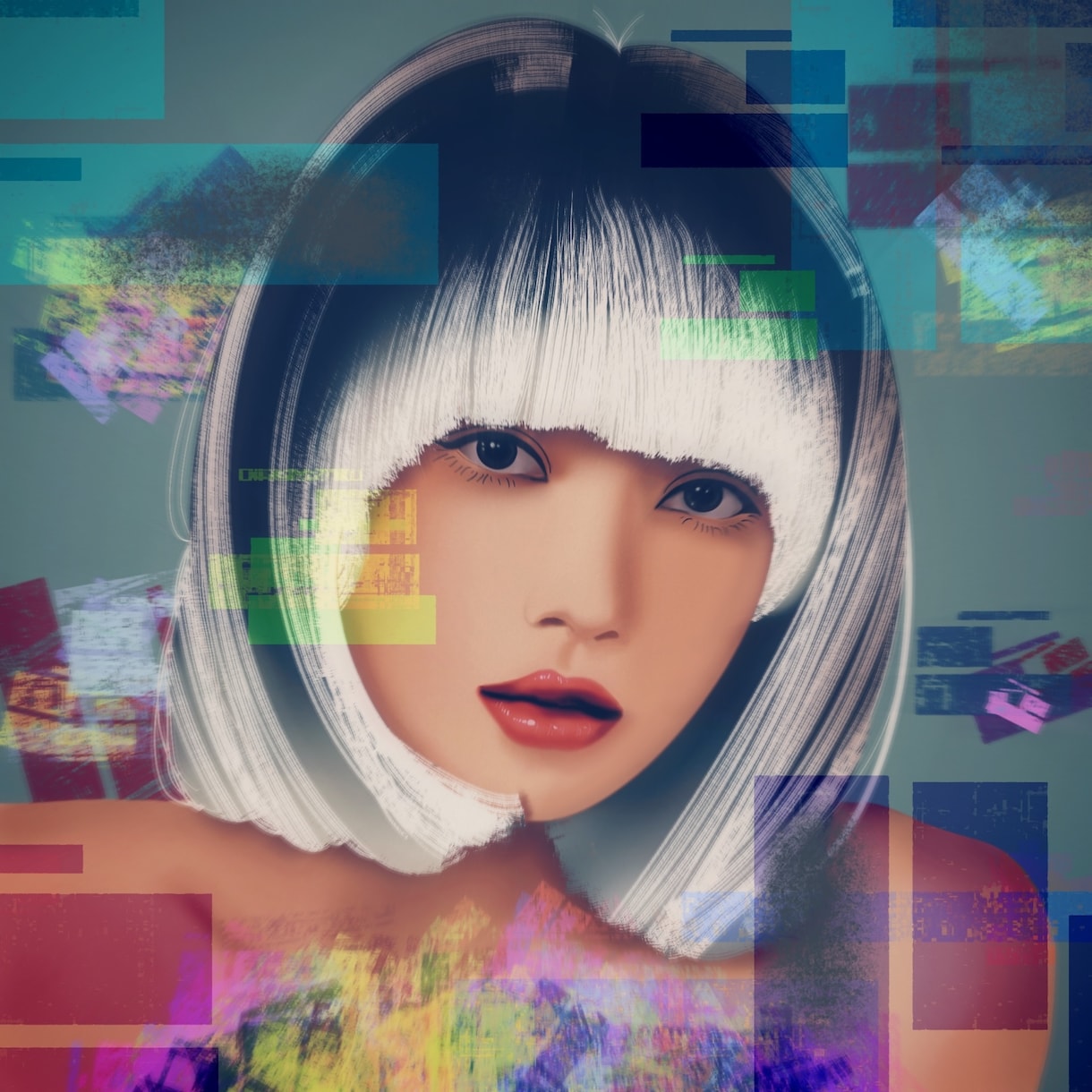 写真から「リアルポップイラスト」制作します あなたの写真をもとに唯一無二のリアルポップアートに仕上げます イメージ1