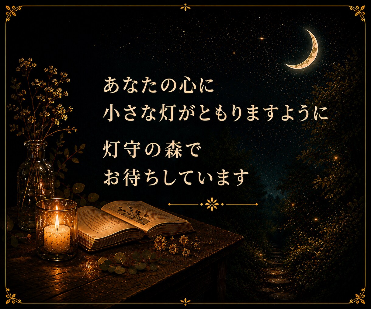 今日の灯をお届けします 未来を急がず、今の心にそっと灯をともします イメージ7