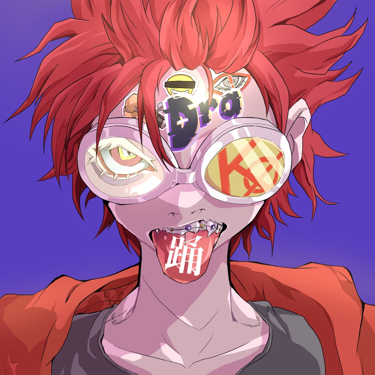 歌ってみたサムネ描きます 絵柄寄せ可！カッコいいサムネ描きます！ イメージ1