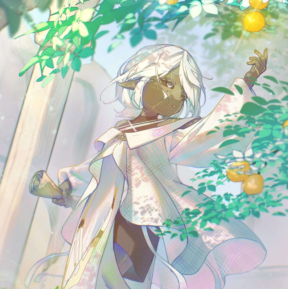 空気感のあるイラスト制作を致します アイコン/立ち絵/一枚絵/キャラデザ幅広く対応致します！ イメージ1