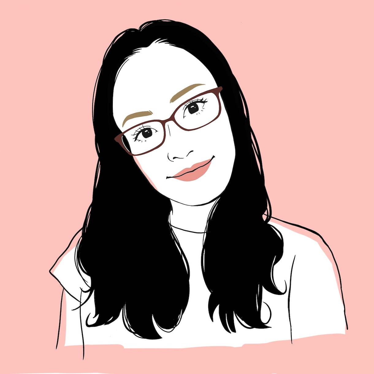 安い！早い！アイコンに最適！似顔絵描きます SNSアイコンにぴったり！背景単色でオシャレに仕上げます♪ イメージ2