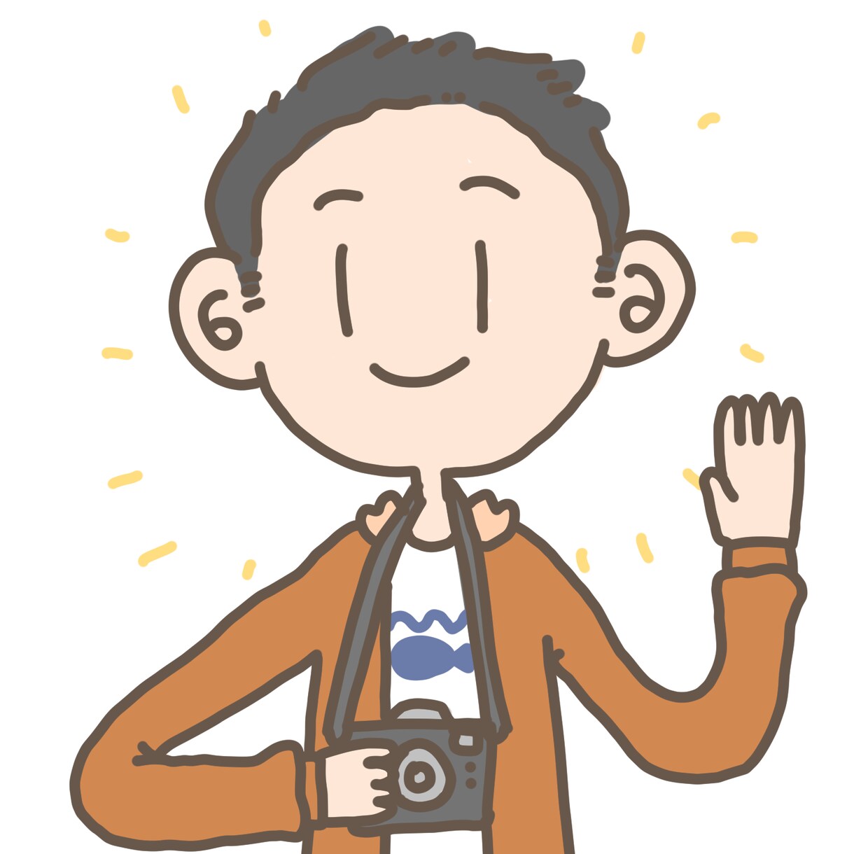 ゆるいタッチの可愛いイラスト描きます 【商用利用可】ゆるいタッチでなんでも描きます！【アイコン等】 イメージ3