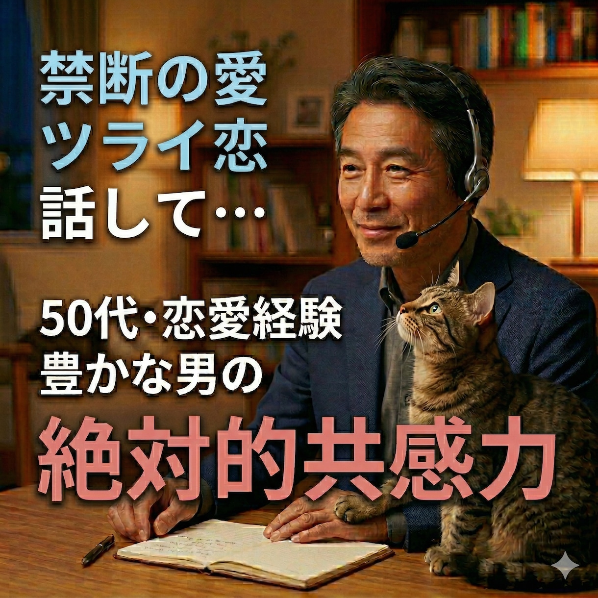 秘密の恋愛相談✅️否定なし♥️モヤモヤ解消できます 不倫相談✅️男性心理の相談☘️恋愛経験豊富な50代が話し相手 イメージ2