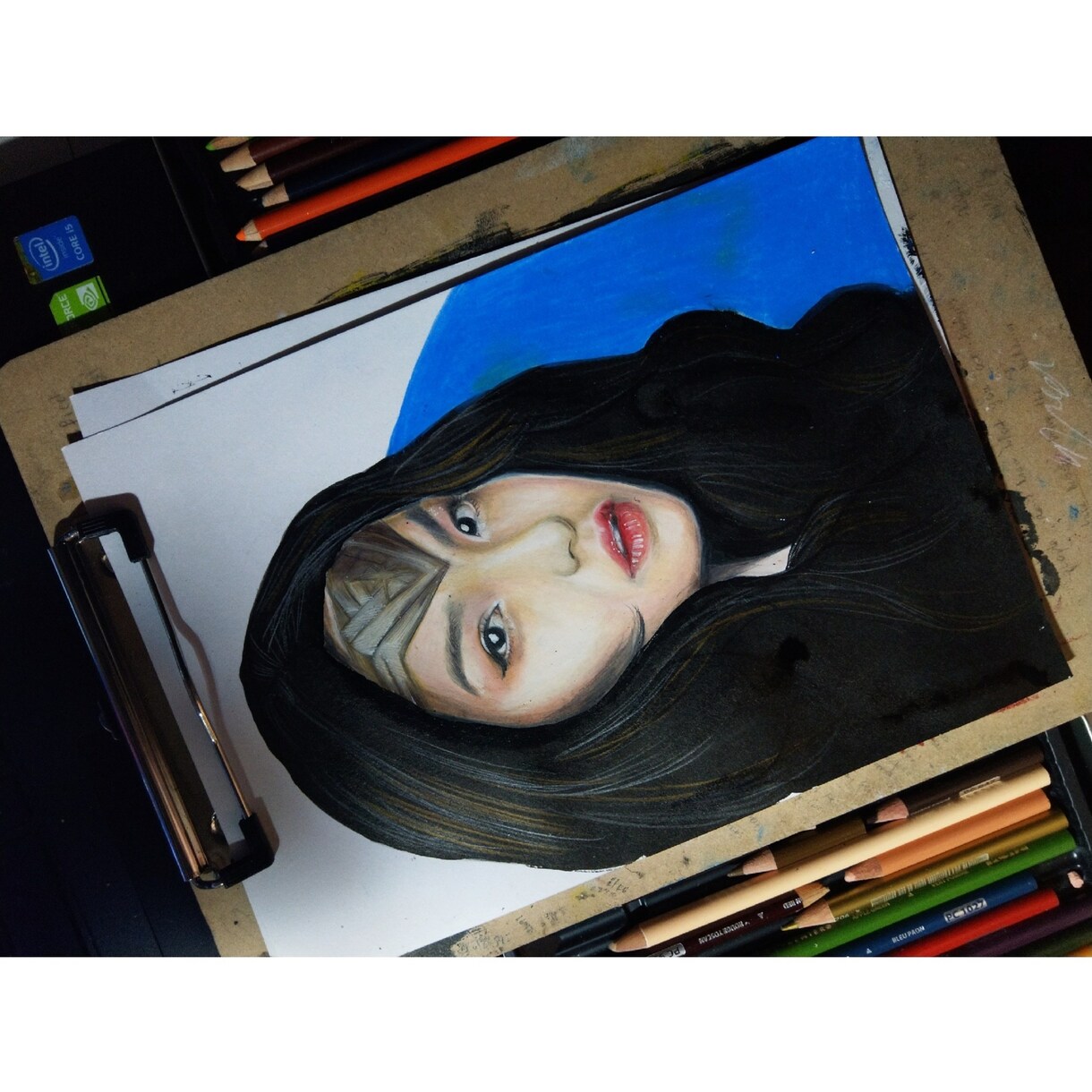 リアルでタッチな似顔絵を描きます プレゼント探しの方、絵好きな方 イメージ5