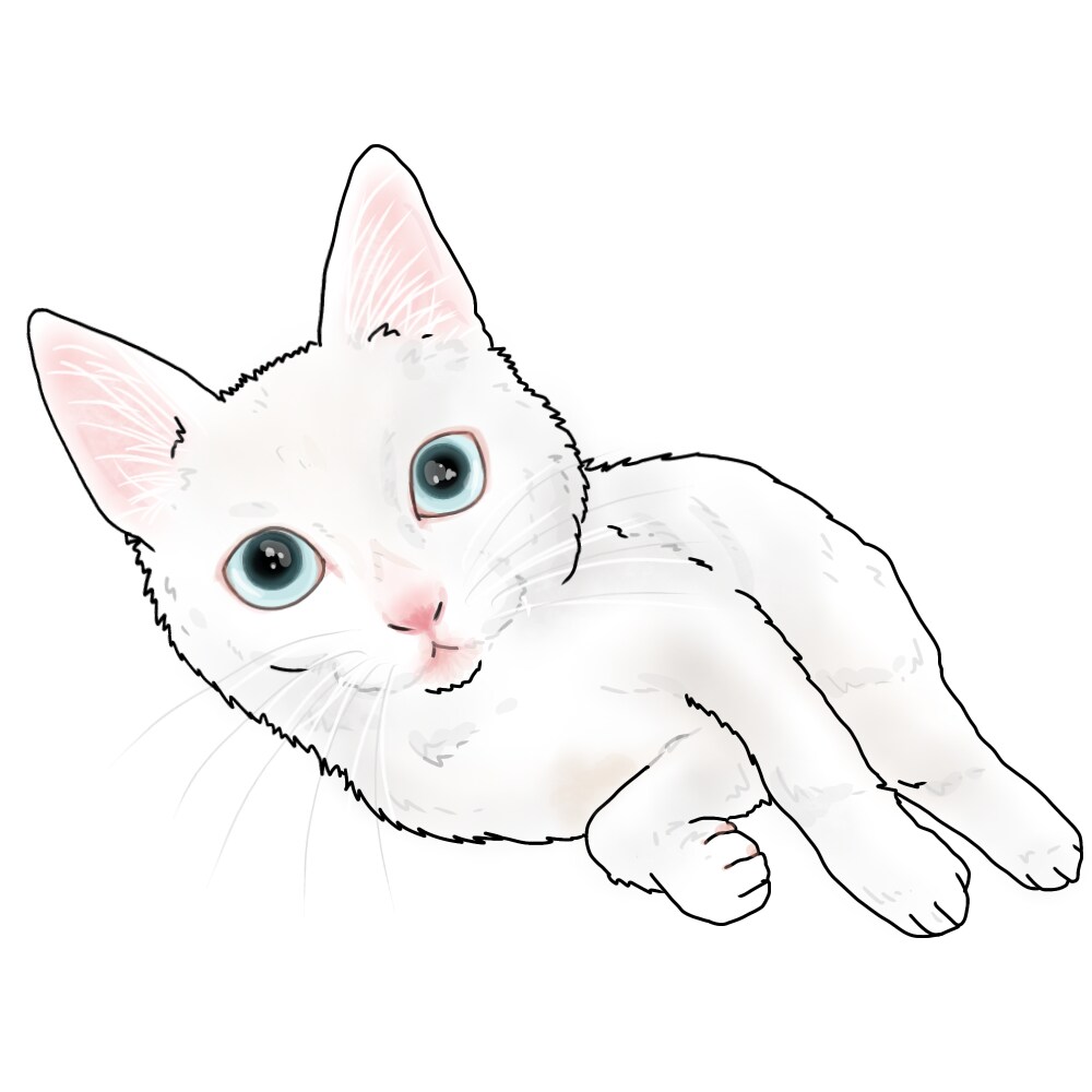 猫のイラスト描きます 猫ちゃんを2頭身にデフォルメして可愛く描いています イメージ4
