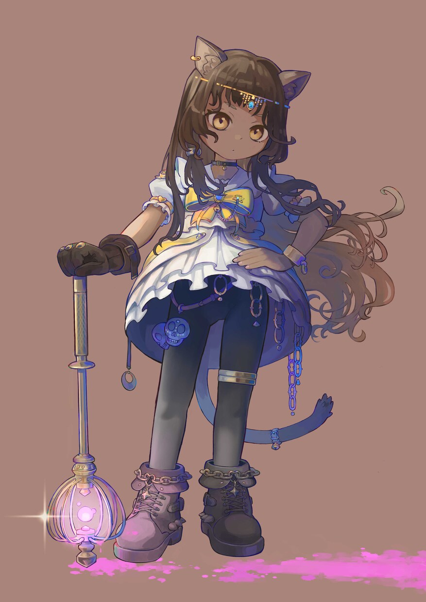 人物・背景のイラストを描きます 【基本】全身絵＋背景ありのイラストを制作します イメージ2