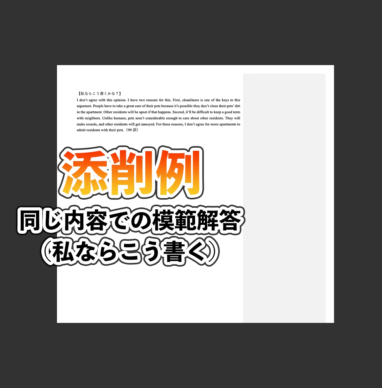 準1級保持者が英検ライティング添削・指導します 【最安最速】圧倒的な速さで英作の添削・アドバイスをします！ イメージ3