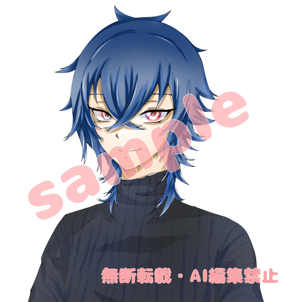 配信用オリジナルキャラクター製作します 他では無い透明感のあるイラストをお届けします イメージ1