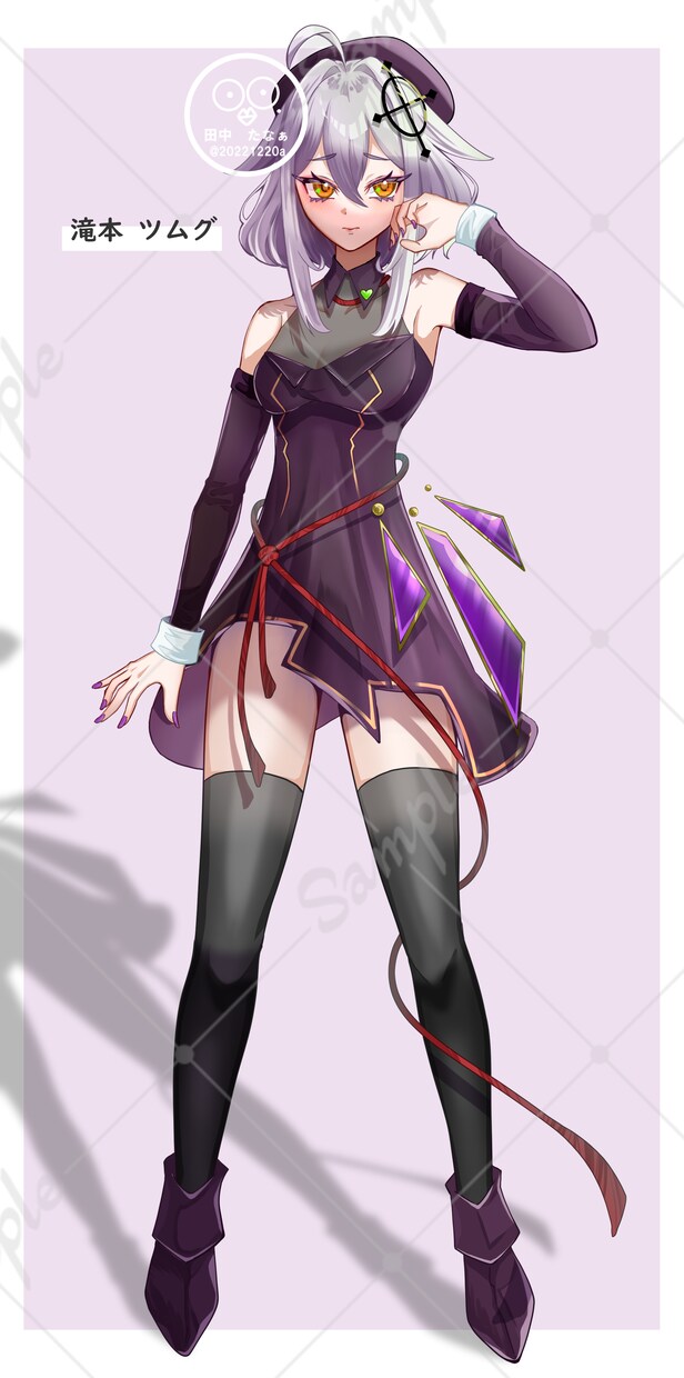 配信やTRPGに使える立ち絵描きます 表情豊かで使い勝手のいい立ち絵を作成いたします イメージ3