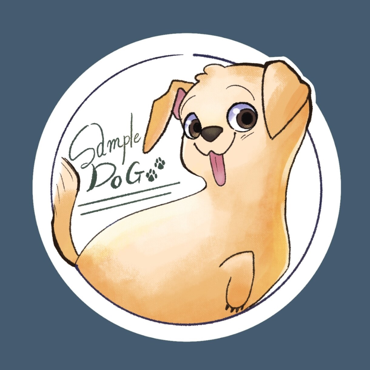 ゆるいカートゥーン風動物イラスト描きます ペットグッズやSNSアイコンにオススメ！ イメージ4