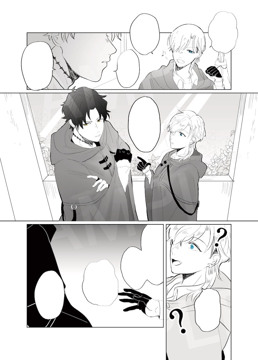 男女やボーイズラブ等貴方のキャラクター漫画描きます あなたの考えたストーリーを漫画に！ イメージ1