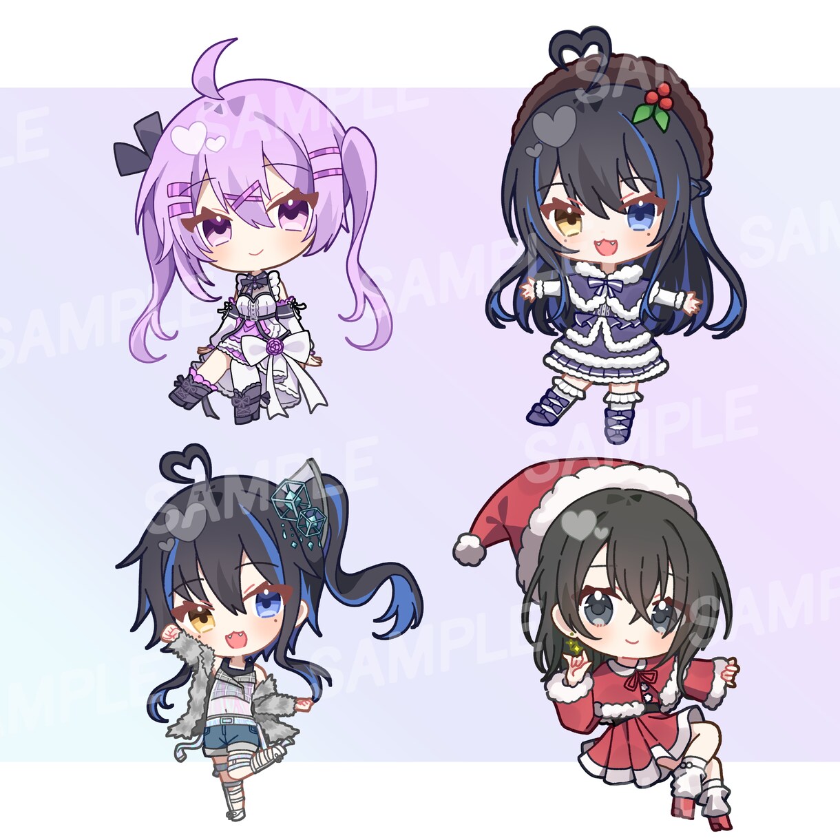 可愛くてシンプルなSDキャラクターを描きます 可愛くもっちりしたキャラクターを描くのが得意です！ イメージ3