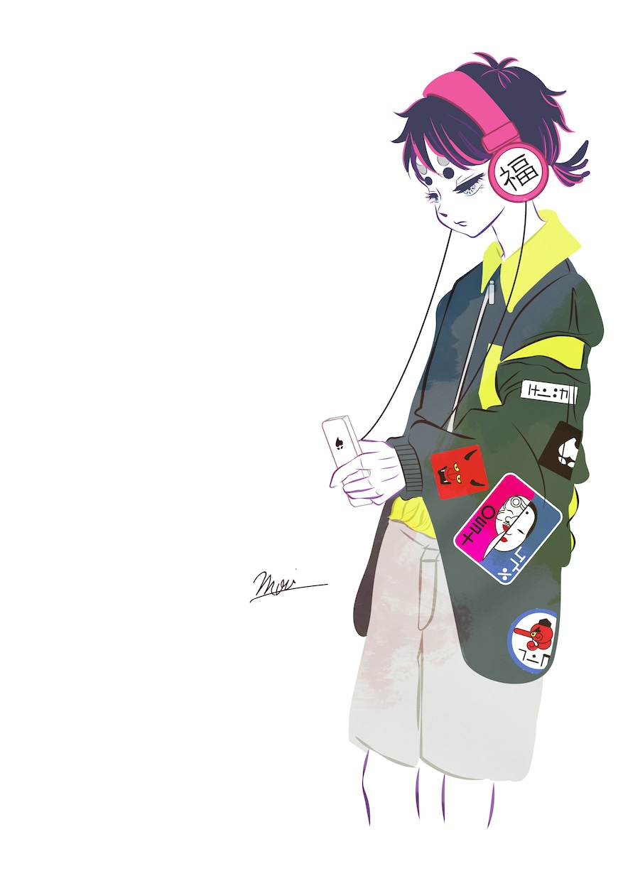 用途に合わせた人物のオリジナルイラストを作成します ポップで個性的なイラストを作成します イメージ4