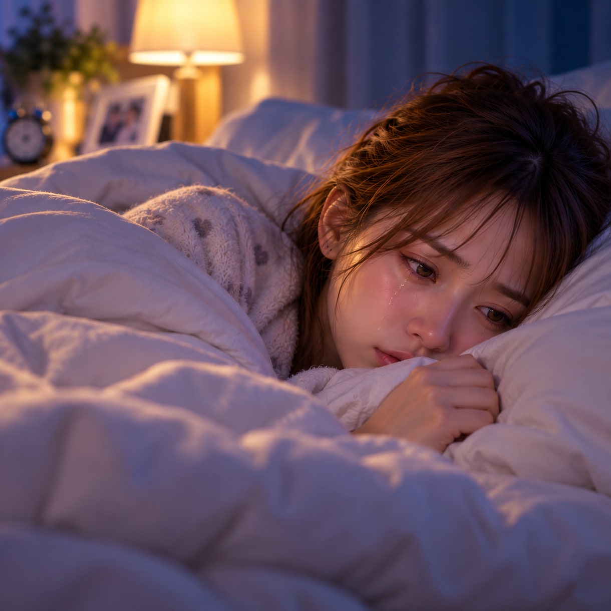 恋が苦しくて眠れない|あの人の本音を鑑定します 今夜ひとりで抱え込まずに。お気持ちごと丁寧に受け止めます イメージ6