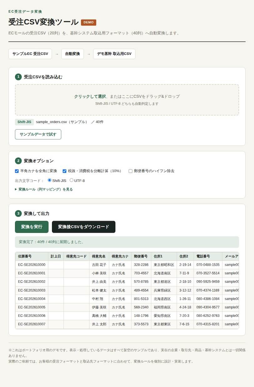 社内SEがCSV変換・Excel作業を自動化します 楽天Yahoo等の受注CSV変換もExcel定型作業も自動化 イメージ1