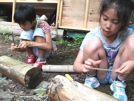子どもたちの自然環境は失われています 子どもたちは自然の中で、才能、個性、自立心を育てます。 イメージ3