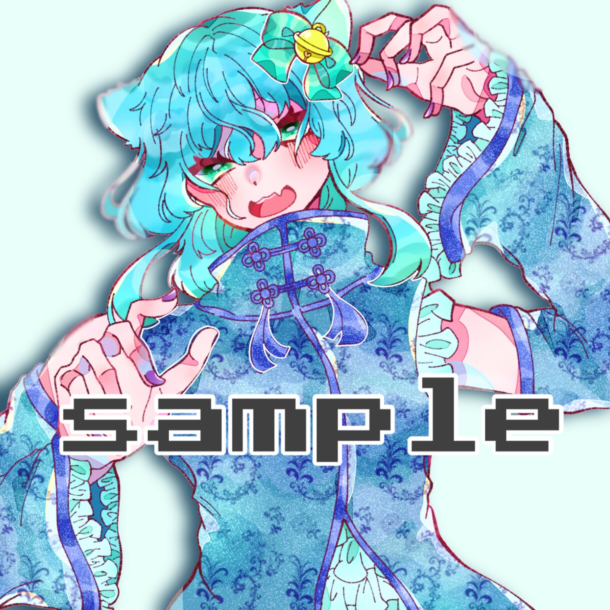 SNSでご利用いただけるアイコンを作成致します ポップで明るいイラストが得意です イメージ2