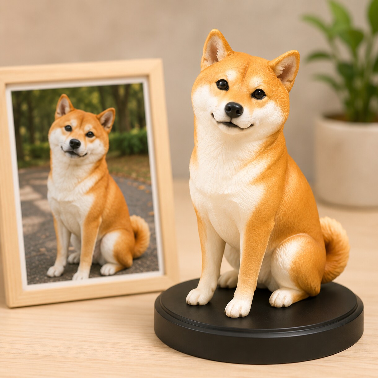 写真1枚から愛犬そっくりのフィギュアを作ります 制作前に完成イメージを確認できるので安心です。手にする喜びを イメージ2